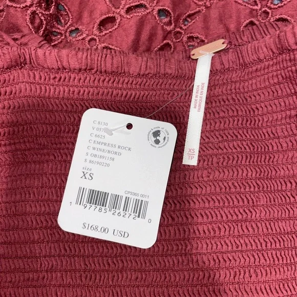 Free People Burgundy Dress - Picture 4 of 7